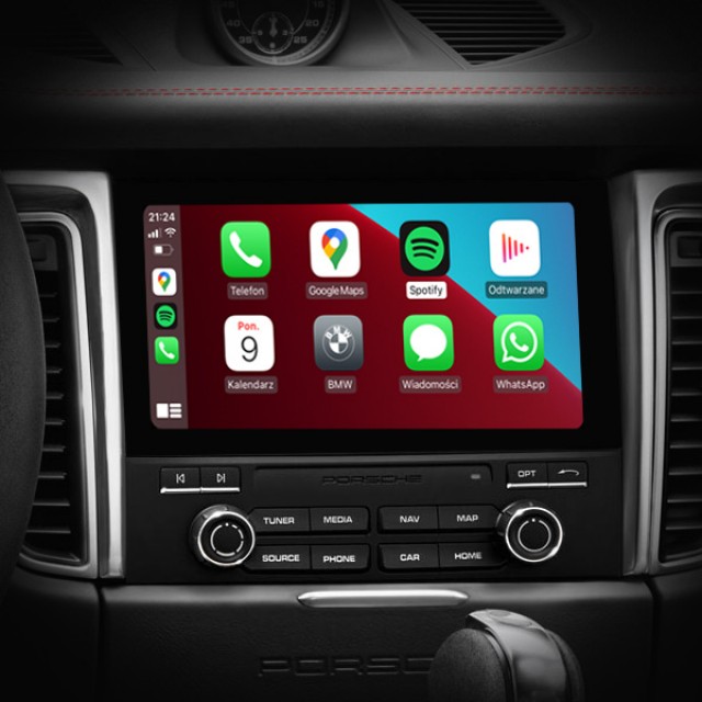 Porsche Apple CarPlay / Android Auto MMI